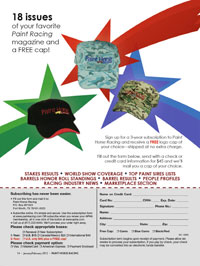 Paint Racing Subscription Form