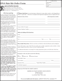 DNA Hair Kit Form